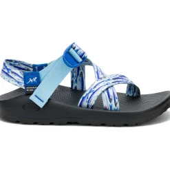 Chaco Men's Blue Fish Wide Width Z/1 Classic Sandal| Z/ Adjustable Sandals|Sandals